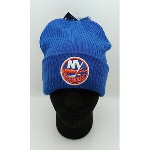 New York Islanders Fanatics Cuffed Beanie with Pom